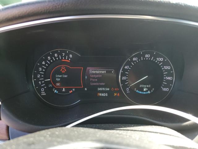 5LMCJ2C9XKUL16560 - 2019 LINCOLN MKC SELECT Արծաթագույն լուսանկար 9