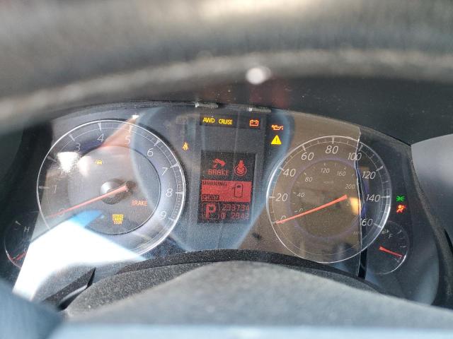 JNKAJ09FX8M362123 - 2008 INFINITI EX35 BASE იასამნისფერი ფოტო 9