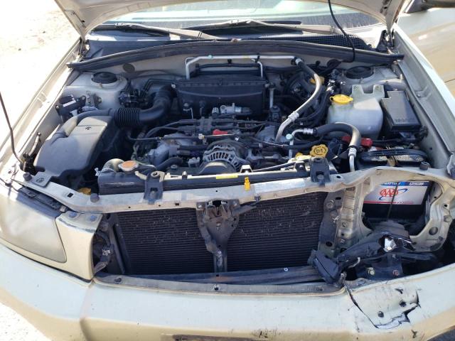 JF1SG65654H719052 - 2004 SUBARU FORESTER 2.5XS მწვანე ფოტო 11