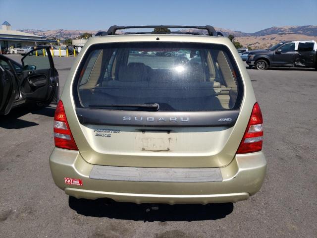 JF1SG65654H719052 - 2004 SUBARU FORESTER 2.5XS მწვანე ფოტო 6