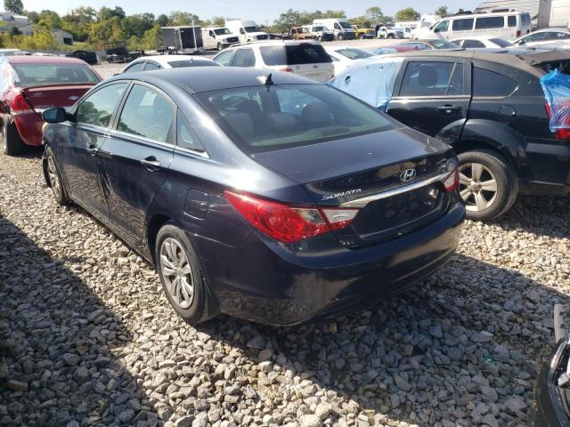 5NPEB4AC5BH146223 - 2011 HYUNDAI SONATA GLS BLUE photo 2