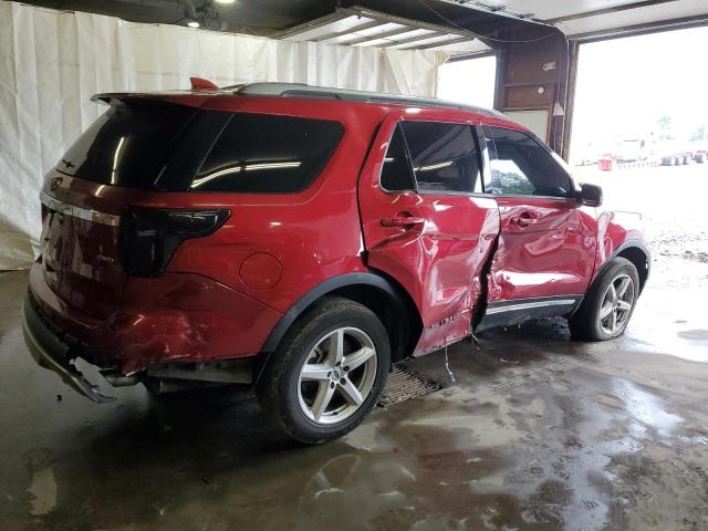 1FM5K8D87GGC00563 - 2016 FORD EXPLORER XLT 栗色 照片 3