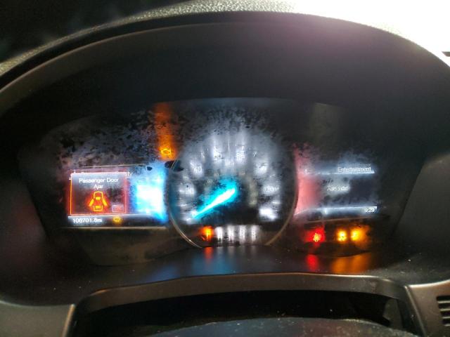 1FM5K8D87GGC00563 - 2016 FORD EXPLORER XLT 栗色 照片 9