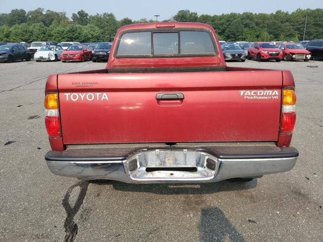 5TEGN92NX4Z433103 - 2004 TOYOTA TACOMA DOUBLE CAB PRERUNNER RED photo 6