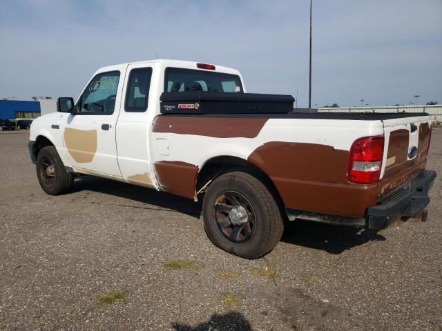 1FTKR1ED3BPB11510 - 2011 FORD RANGER SUPER CAB WHITE photo 2