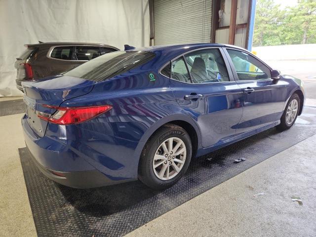 4T1DAACK4SU113586 - 2025 TOYOTA CAMRY XSE BLUE photo 3