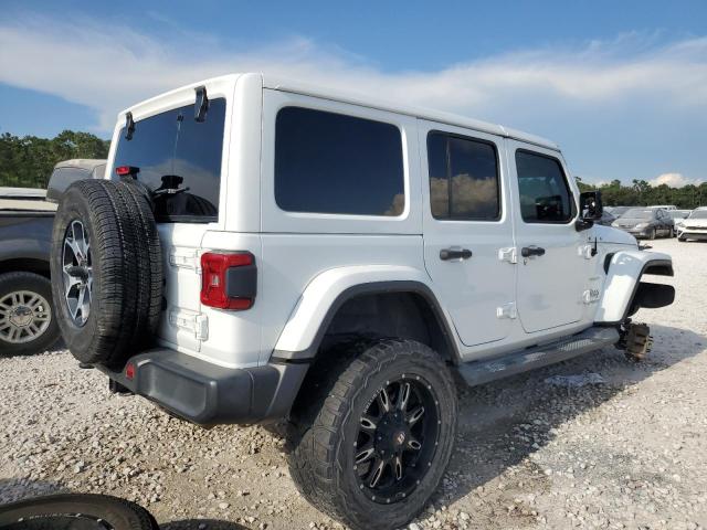 1C4HJXEG9JW125818 - 2018 JEEP WRANGLER SAHARA WHITE photo 3