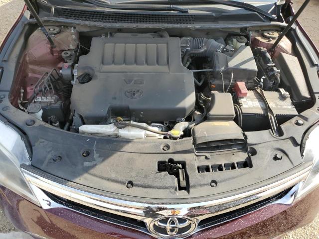 4T1BK1EBXEU131919 - 2014 TOYOTA AVALON BASE 勃艮第红 照片 11