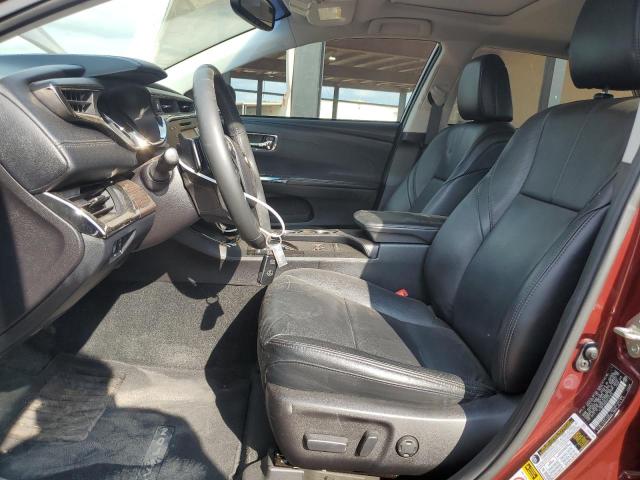 4T1BK1EBXEU131919 - 2014 TOYOTA AVALON BASE 勃艮第红 照片 7
