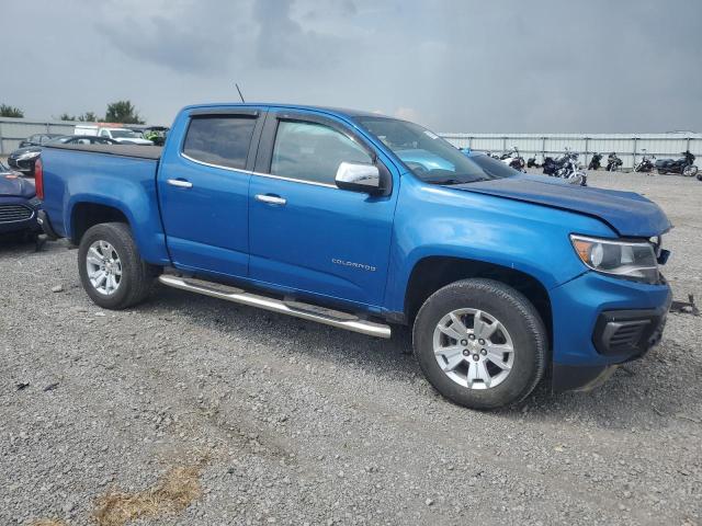 1GCGSCEA2N1266794 - 2022 CHEVROLET COLORADO LT BLUE photo 4