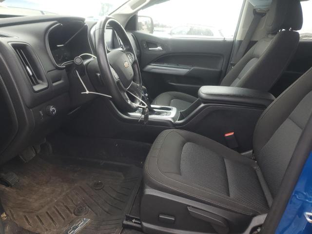 1GCGSCEA2N1266794 - 2022 CHEVROLET COLORADO LT BLUE photo 7