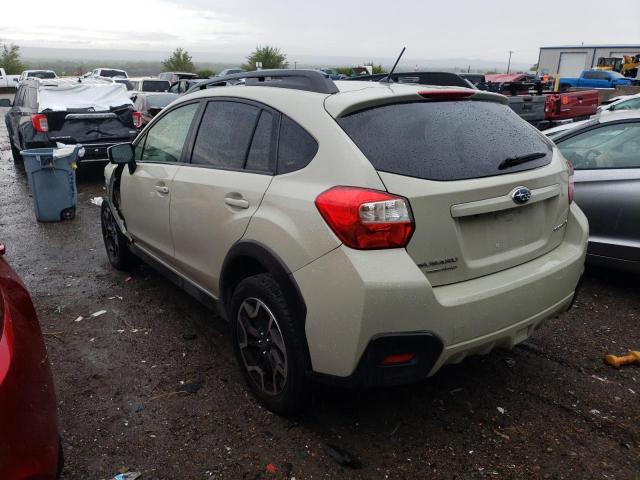 JF2GPABC1G8287174 - 2016 SUBARU CROSSTREK PREMIUM BEIGE photo 2