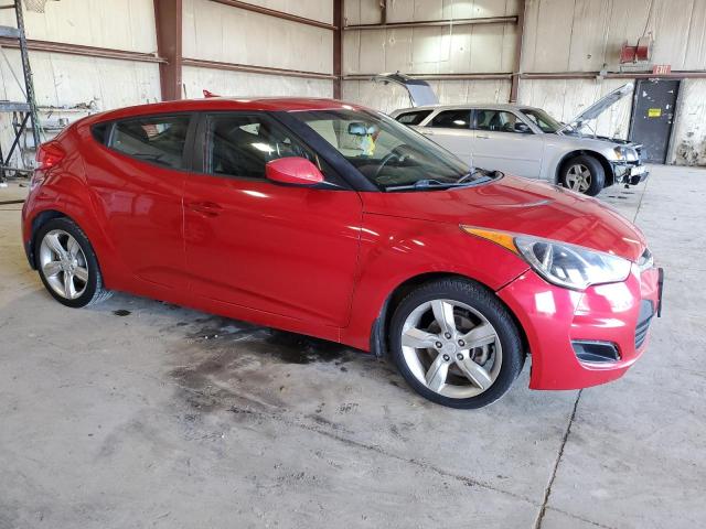 KMHTC6AD8DU165832 - 2013 HYUNDAI VELOSTER RED photo 4