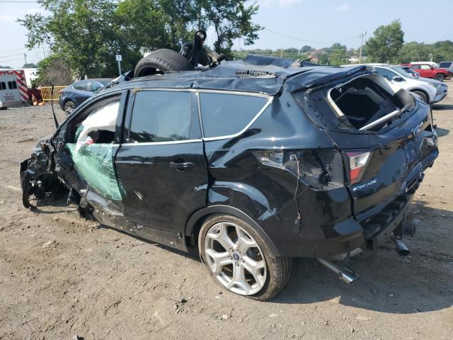 1FMCU9J97JUD00935 - 2018 FORD ESCAPE TITANIUM Schwarz Foto 2