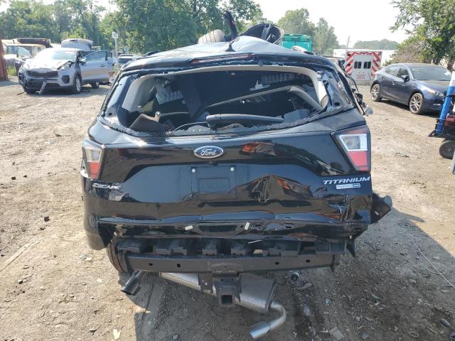 1FMCU9J97JUD00935 - 2018 FORD ESCAPE TITANIUM Schwarz Foto 6