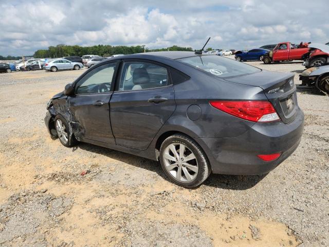 KMHCU4AE4CU064781 - 2012 HYUNDAI ACCENT GLS GRAY photo 2