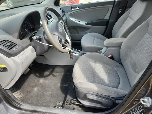 KMHCU4AE4CU064781 - 2012 HYUNDAI ACCENT GLS GRAY photo 7