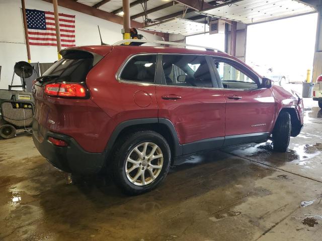 1C4PJMCS3HW545991 - 2017 JEEP CHEROKEE LATITUDE წითელი ფოტო 3