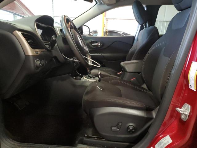 1C4PJMCS3HW545991 - 2017 JEEP CHEROKEE LATITUDE წითელი ფოტო 7