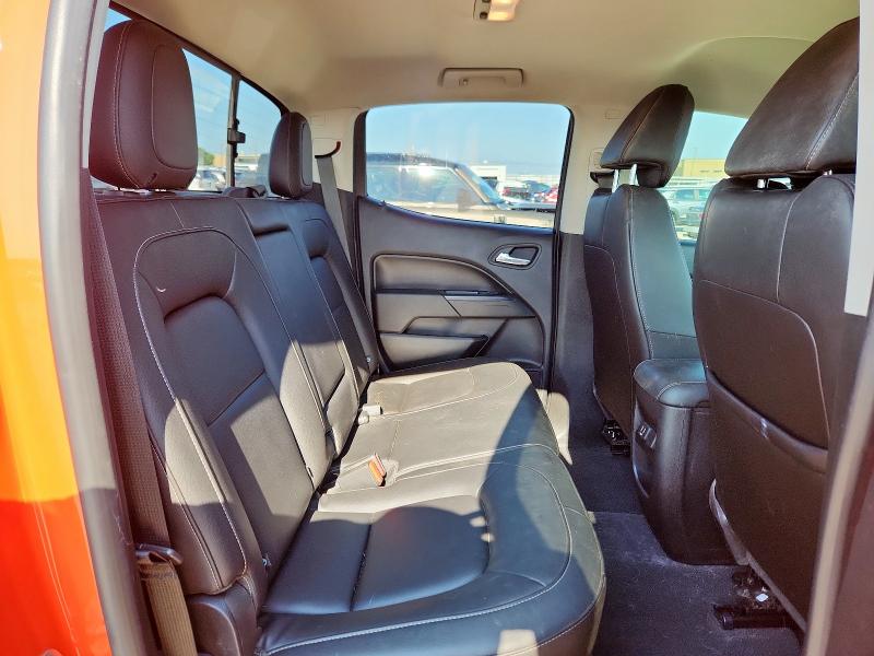 1GCGTEEN4K1266139 - 2019 CHEVROLET COLORADO ZR2 ORANGE photo 10