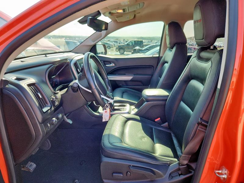 1GCGTEEN4K1266139 - 2019 CHEVROLET COLORADO ZR2 ORANGE photo 7