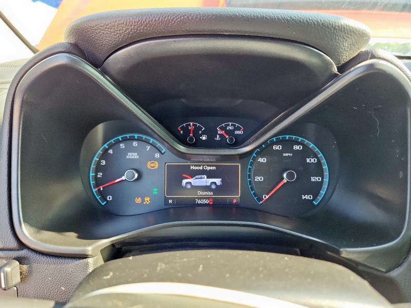 1GCGTEEN4K1266139 - 2019 CHEVROLET COLORADO ZR2 ORANGE photo 9