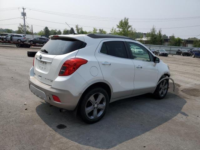 KL4CJGSB9EB527607 - 2014 BUICK ENCORE WHITE photo 3