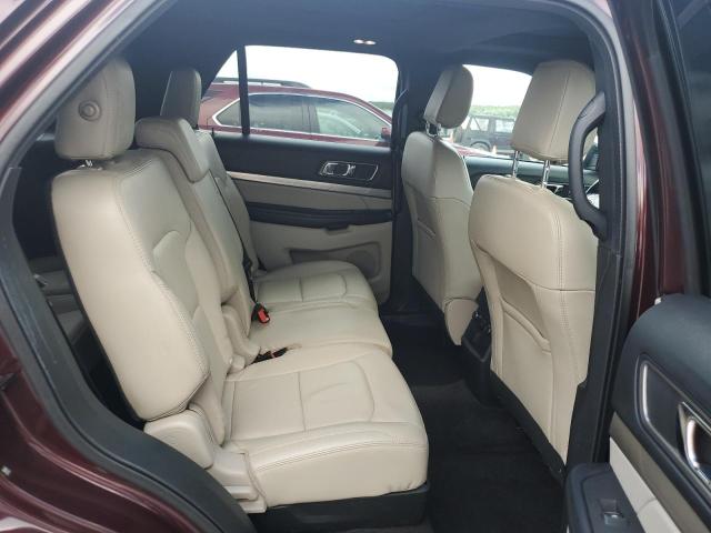 1FM5K7D84JGC31027 - 2018 FORD EXPLORER XLT برغندي صورة 11