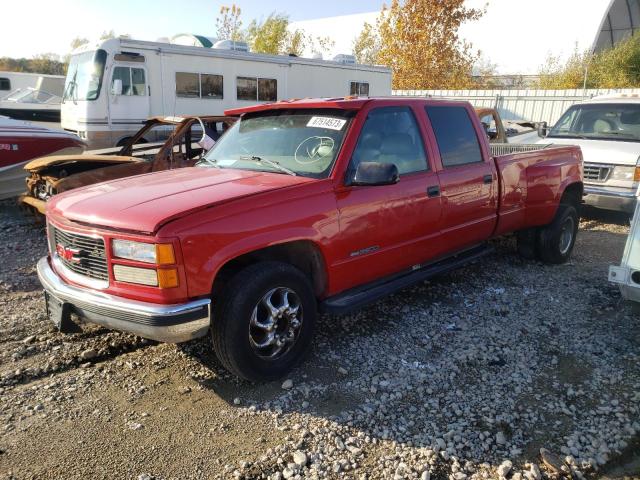 1GTHC33J3XF001859 - 1999 GMC SIERRA C3500 RED photo 1