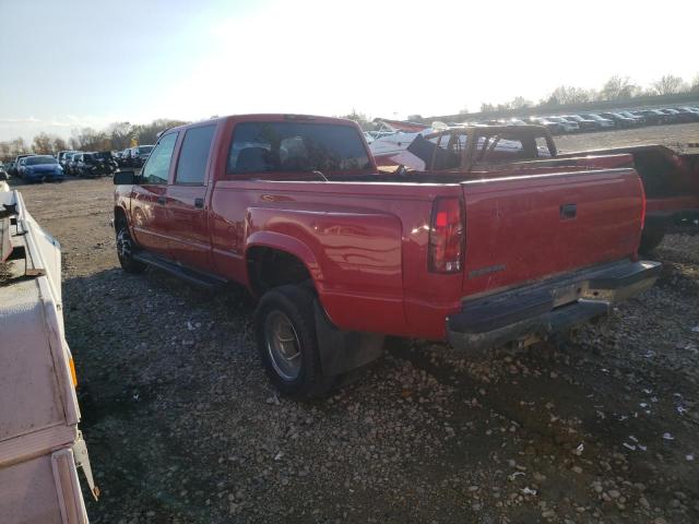 1GTHC33J3XF001859 - 1999 GMC SIERRA C3500 RED photo 2