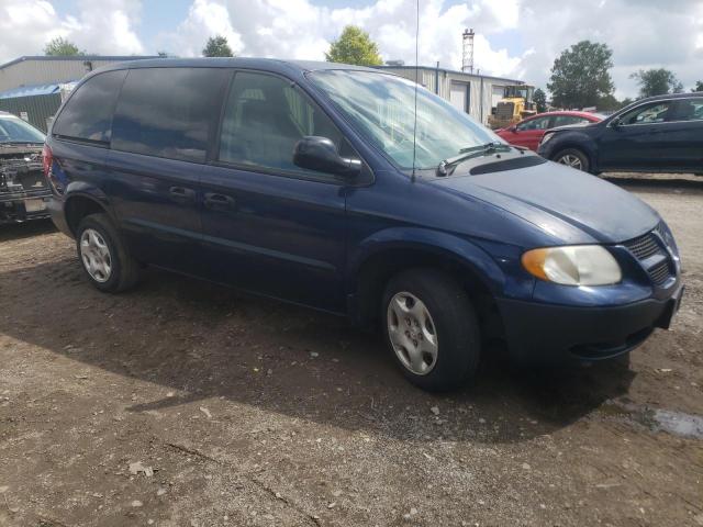 1B4GP25312B603830 - 2002 DODGE CARAVAN SE BLUE photo 4