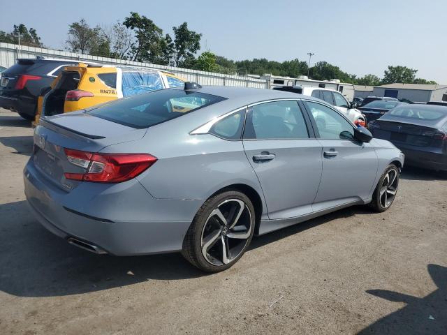 1HGCV1F32NA069619 - 2022 HONDA ACCORD SPORT ნაცრისფერი ფოტო 3