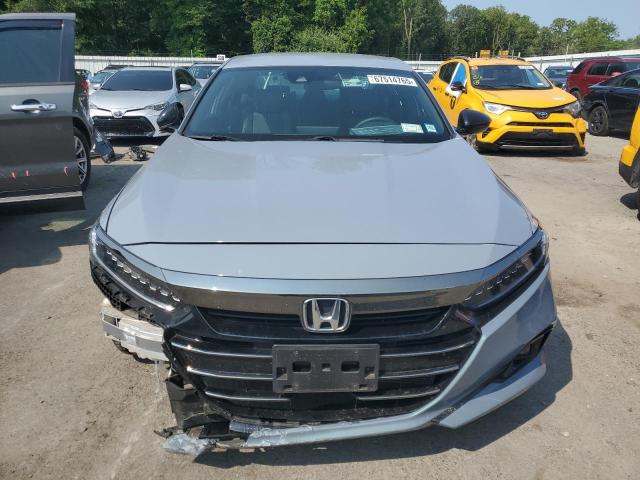 1HGCV1F32NA069619 - 2022 HONDA ACCORD SPORT ნაცრისფერი ფოტო 5