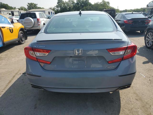 1HGCV1F32NA069619 - 2022 HONDA ACCORD SPORT ნაცრისფერი ფოტო 6