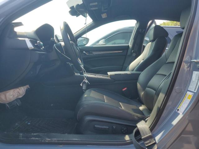 1HGCV1F32NA069619 - 2022 HONDA ACCORD SPORT ნაცრისფერი ფოტო 7