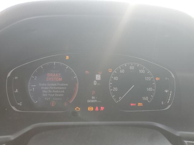 1HGCV1F32NA069619 - 2022 HONDA ACCORD SPORT ნაცრისფერი ფოტო 9