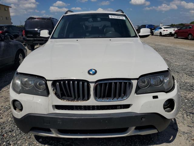 WBXPC9C40AWJ32427 - 2010 BMW X3 XDRIVE30I WHITE photo 5