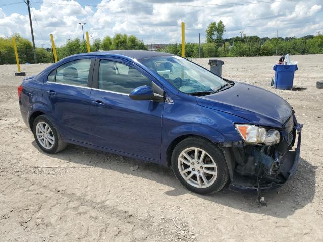 1G1JC5SH8D4151946 - 2013 CHEVROLET SONIC LT BLUE photo 4