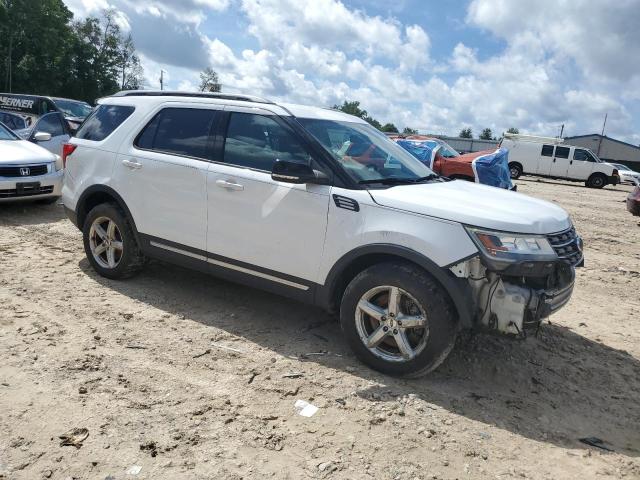 1FM5K8D81HGD05620 - 2017 FORD EXPLORER XLT WHITE photo 4