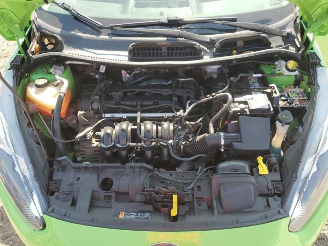 3FADP4BJ1EM131863 - 2014 FORD FIESTA SE GREEN photo 11