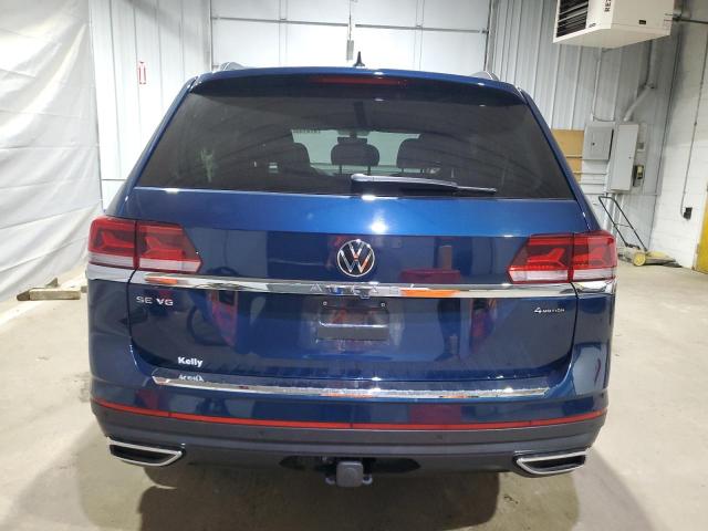 1V2HR2CA8PC539661 - 2023 VOLKSWAGEN ATLAS SE Синій фото 6