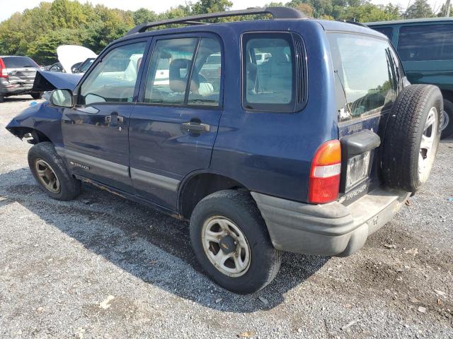 2CNBJ13C626919069 - 2002 CHEVROLET TRACKER BLUE photo 2