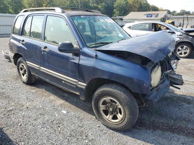 2CNBJ13C626919069 - 2002 CHEVROLET TRACKER BLUE photo 4