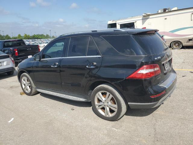 4JGDA5HB7DA234973 - 2013 MERCEDES-BENZ ML 350 4MATIC BLACK photo 2