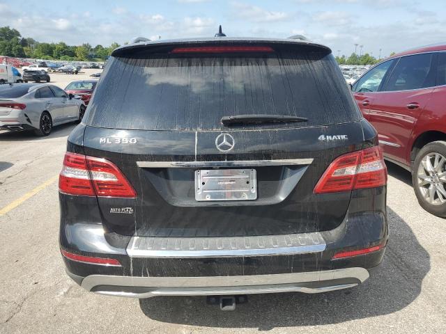 4JGDA5HB7DA234973 - 2013 MERCEDES-BENZ ML 350 4MATIC BLACK photo 6