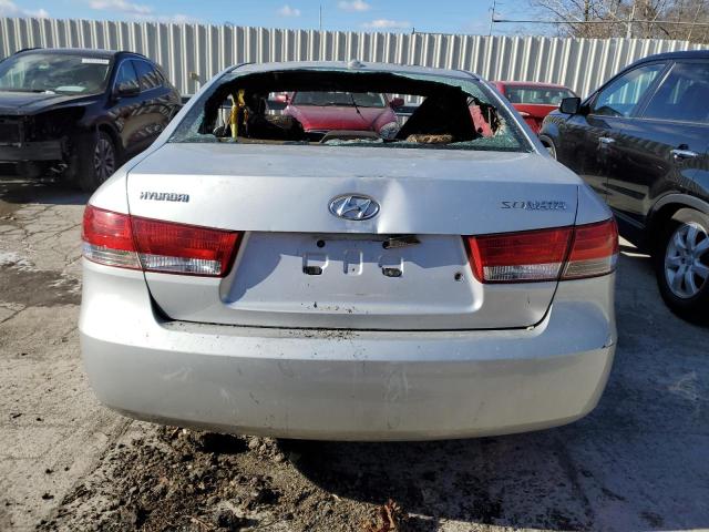 5NPET46C97H284070 - 2007 HYUNDAI SONATA GLS SILVER photo 6