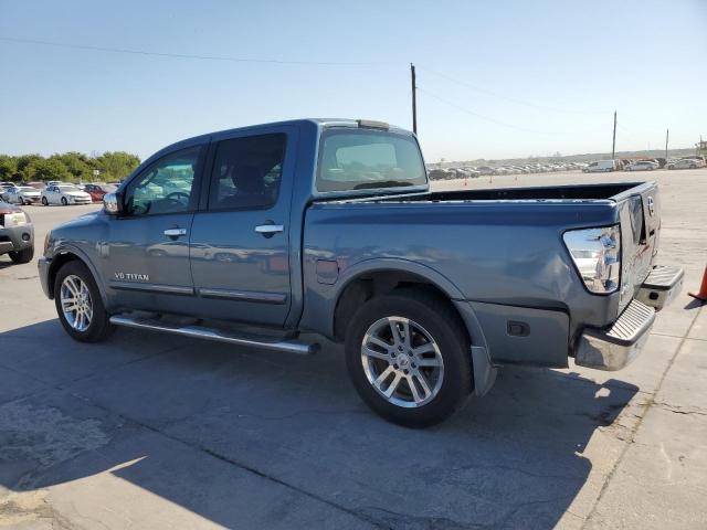 1N6BA0ED1BN305835 - 2011 NISSAN TITAN S BLUE photo 2