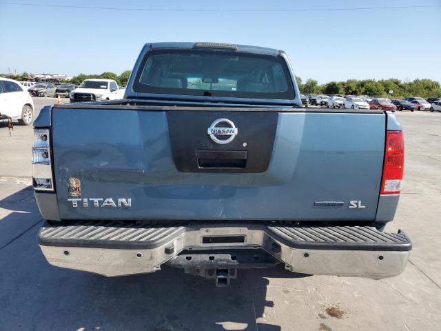 1N6BA0ED1BN305835 - 2011 NISSAN TITAN S BLUE photo 6