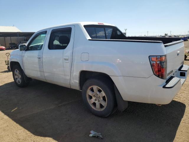 2HJYK16468H542591 - 2008 HONDA RIDGELINE RTS WHITE photo 2