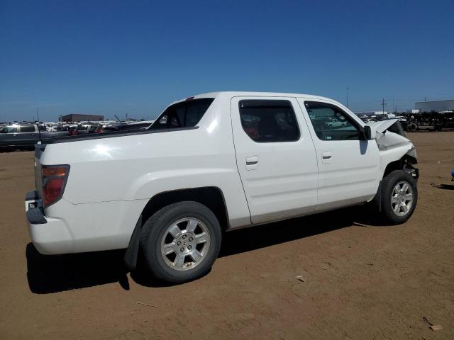 2HJYK16468H542591 - 2008 HONDA RIDGELINE RTS WHITE photo 3